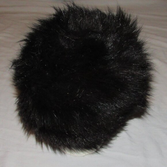 Vtg 50s LS Ayres Real Fur Winter Russian Cassock Hat Mob Wife Classic Luxury - Picture 2 of 4